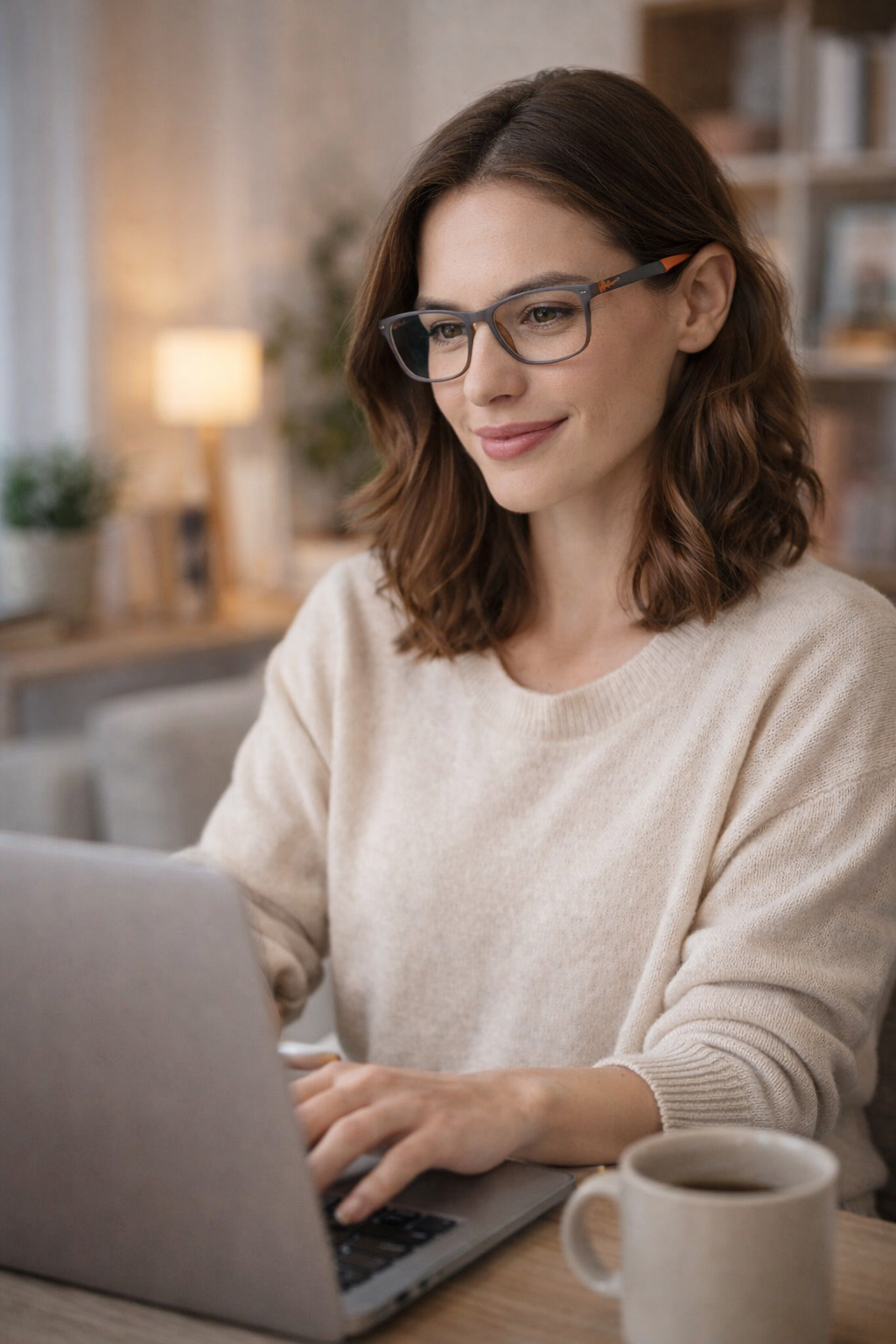 Blue Light Blocking Glasses for Screen Fatigue & Focus