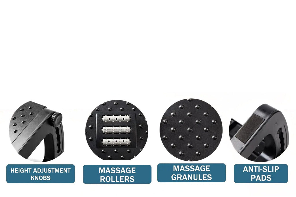 Adjustable Under-Desk Footrest-Ergonomic Foot Support for Home & Office